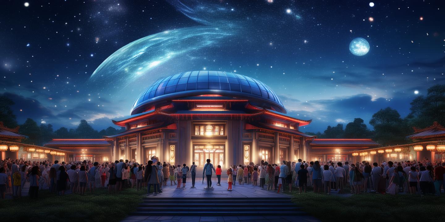 凤鸣谷星空观测站盛大开放,天文望远镜+科普课堂成亲子爆款活动
